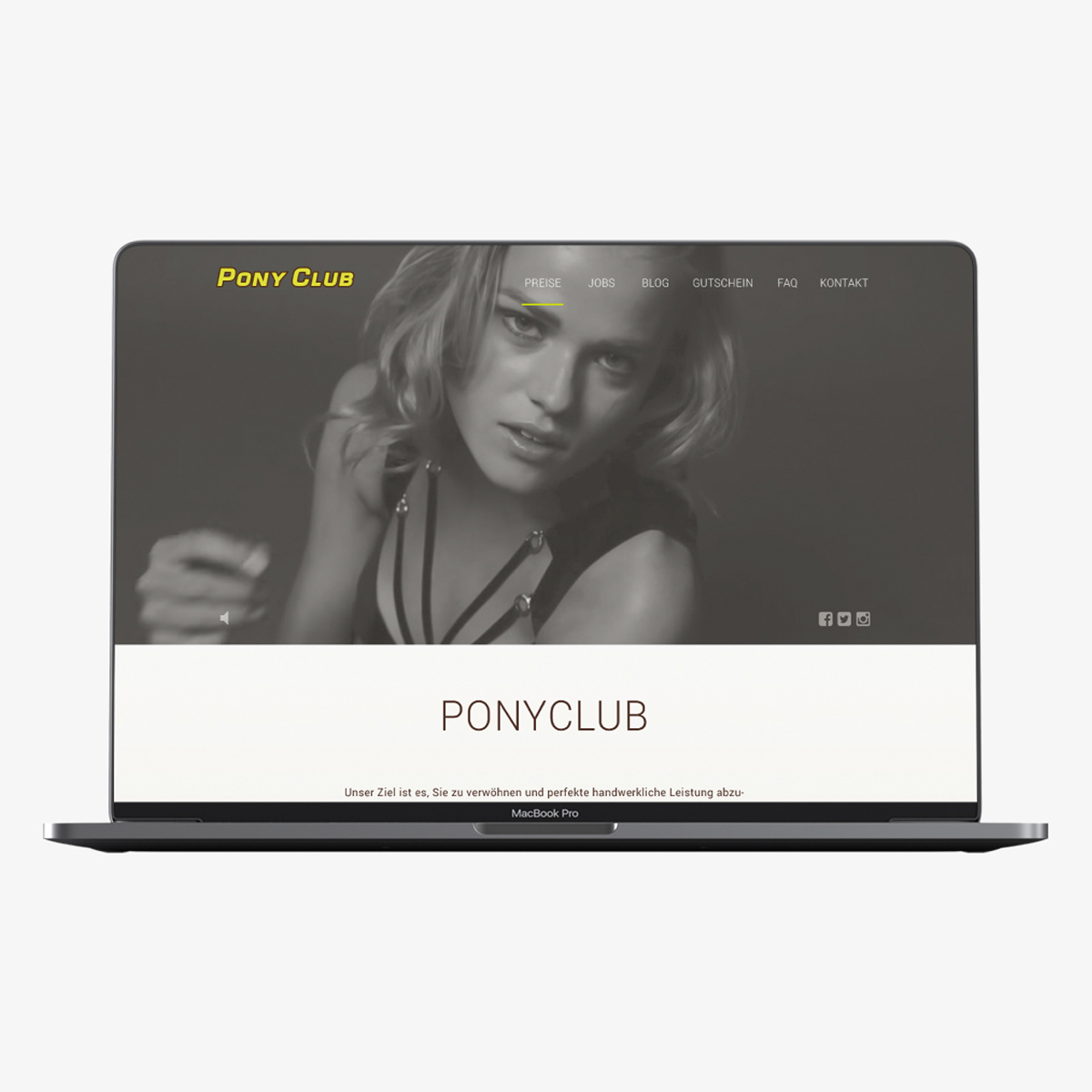 Pony Club Anton Mahringer Art Direction Grafik Und Webdesign Munchen